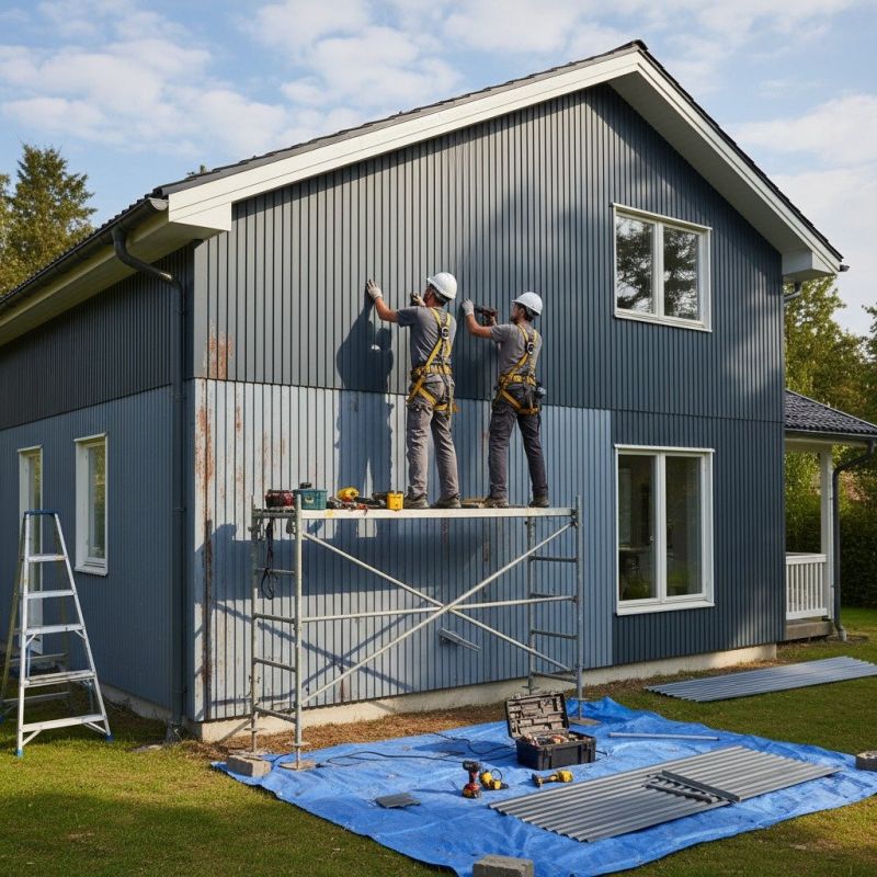 Our team working on Siding Service projects in Henry County, GA