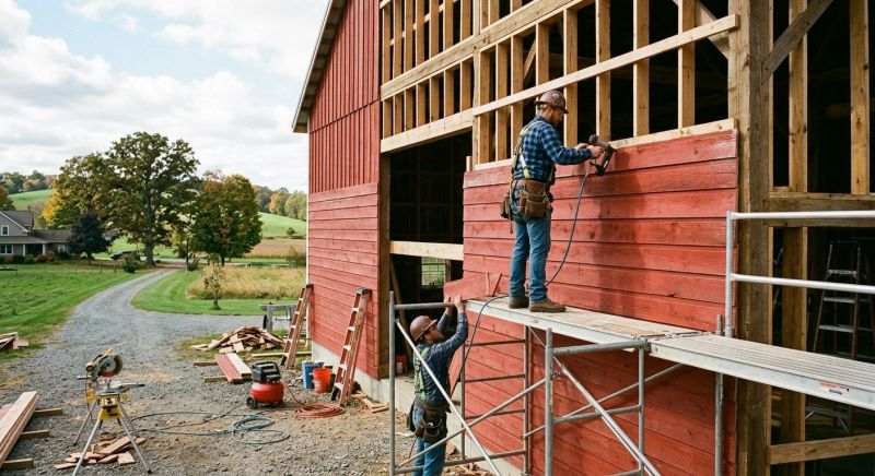 Barn Siding Installation in Atlanta, GA