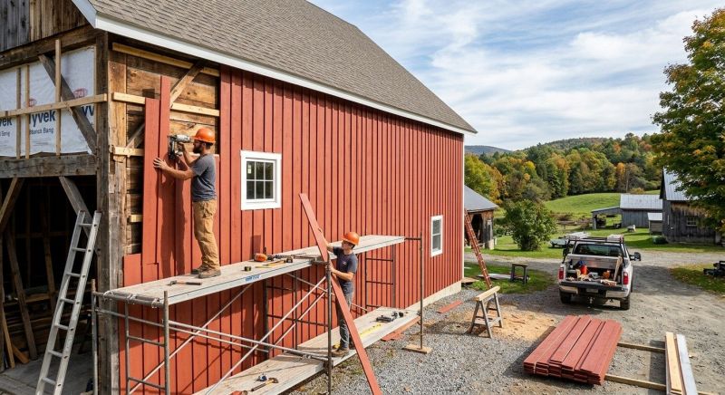Barn Siding Installation in Dekalb County, GA