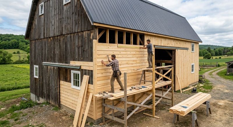 Barn Siding Installation in Hampton, GA