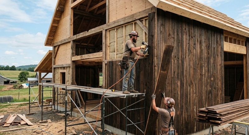 Barn Siding Installation in Jackson, GA