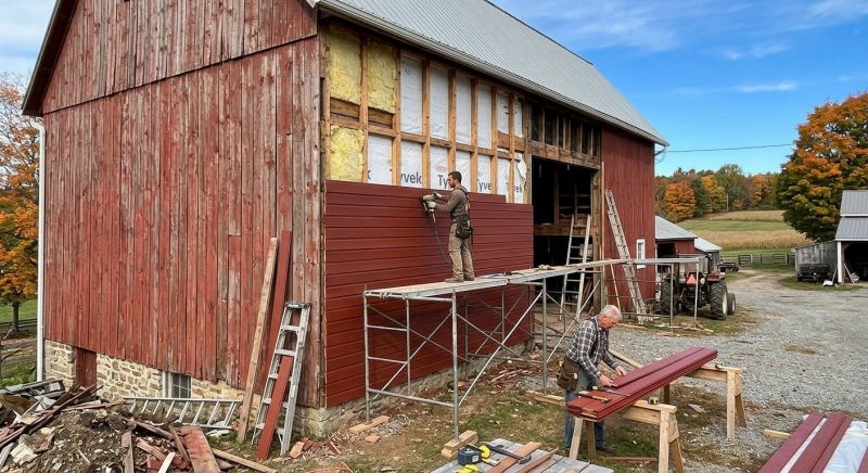 Barn Siding Replacement in Forest Park, GA
