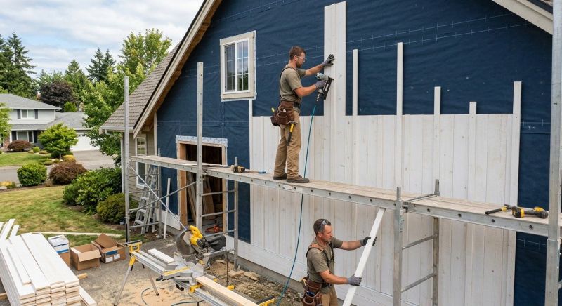 Batten Siding Installation in Conyers, GA