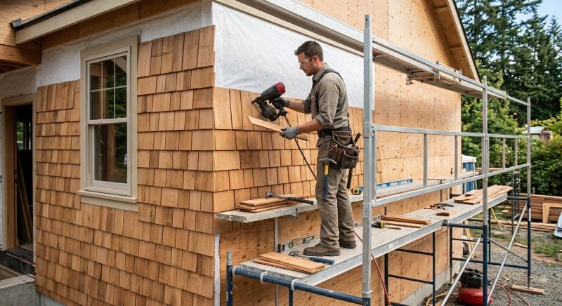 Cedar Siding Installation in Brooks, GA