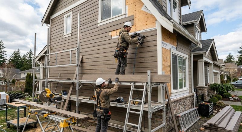 Composite Siding Installation in Conyers, GA