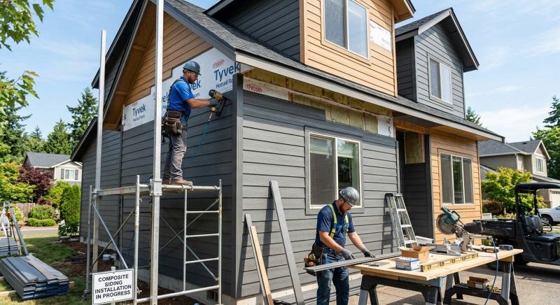 Composite Siding Installation in Fairburn, GA