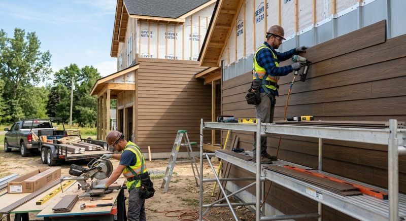 Composite Siding Installation in Henry County, GA