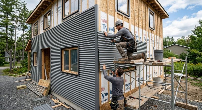 Corrugated Siding Installation in Henry County, GA
