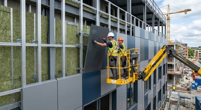 Facade Cladding Installation in Henry County, GA