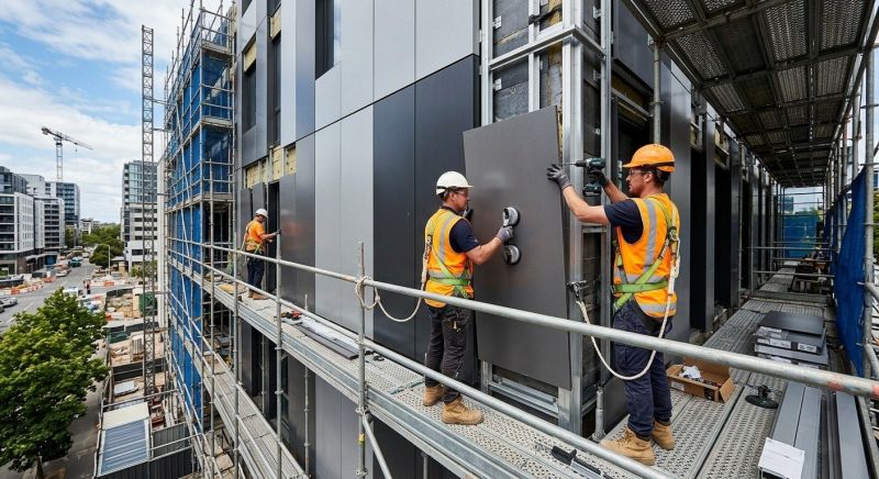 Facade Cladding Installation in Henry County, GA