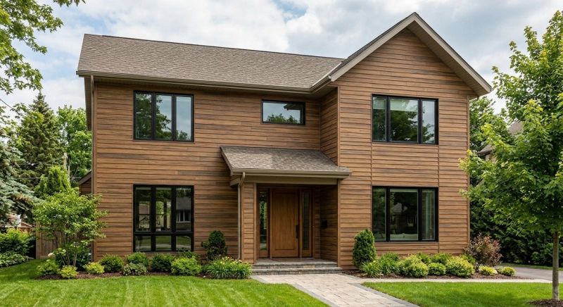 Faux Wood Siding Installation in Fayette County, GA