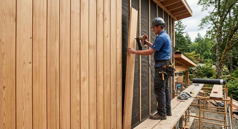 Faux Wood Siding Installation in Norcross, GA