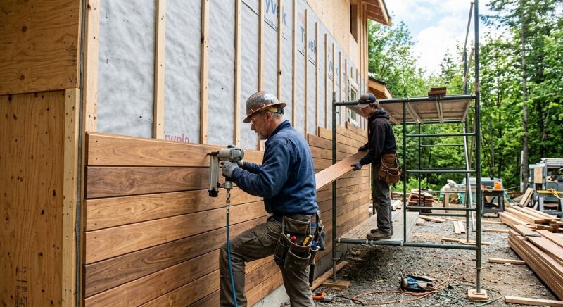 Hardwood Siding Installation in Dekalb County, GA