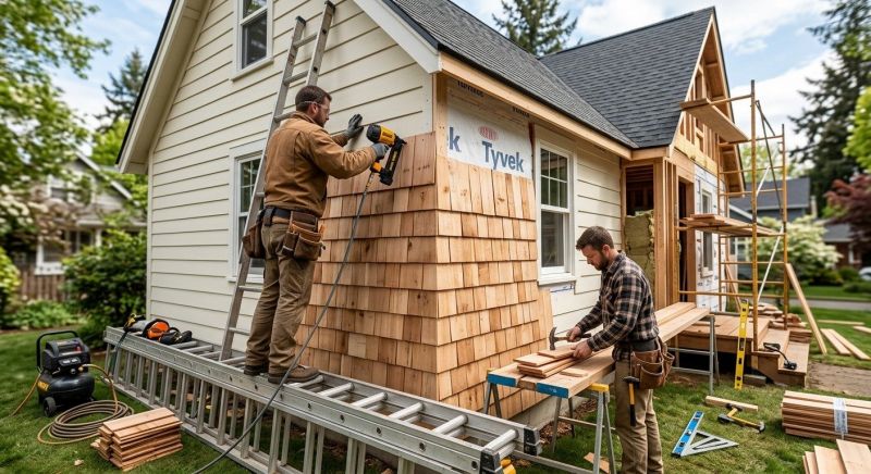 Hardwood Siding Installation in Hampton, GA