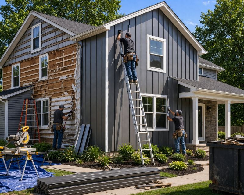 House Siding Replacement in Henry County, GA