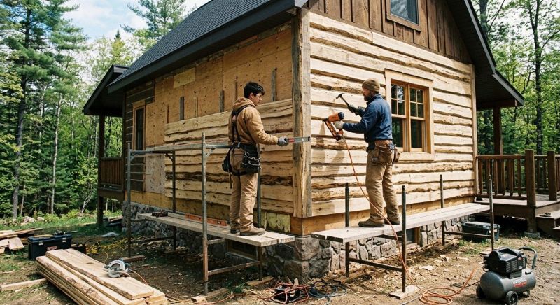Log Siding Installation in Atlanta, GA