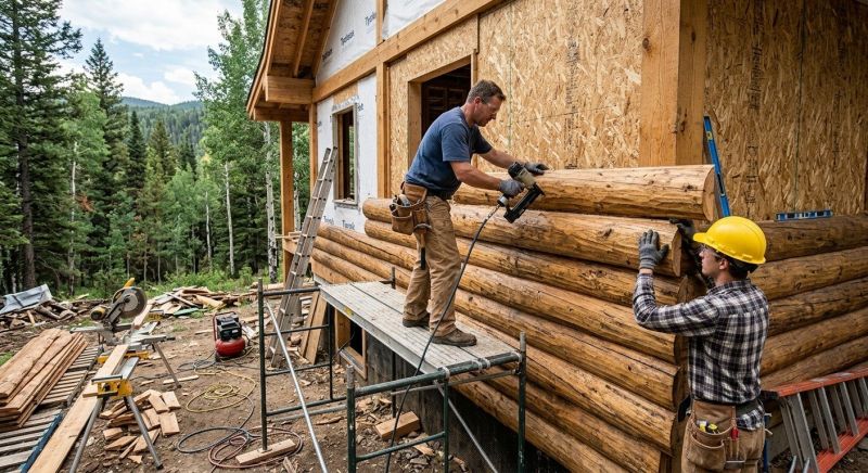 Log Siding Installation in Fayette County, GA