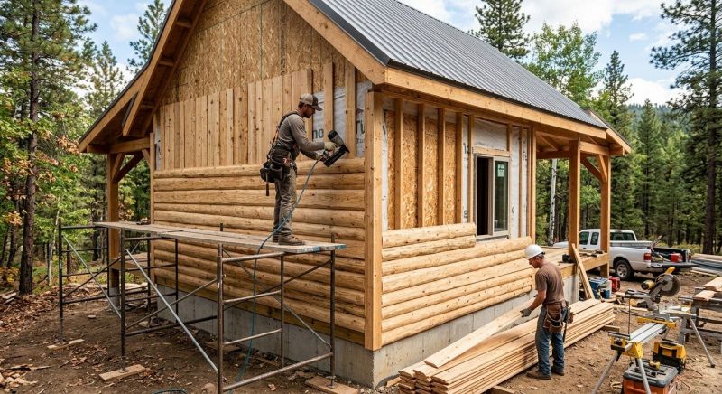 Log Siding Installation in Mcdonough, GA