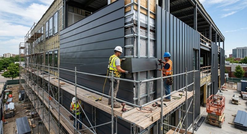 Metal Cladding Installation in Henry County, GA