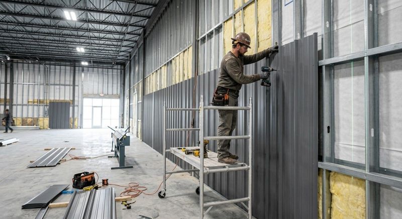 Metal Paneling Installation in Henry County, GA