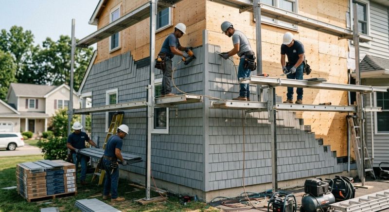 Shingle Siding Installation in Henry County, GA