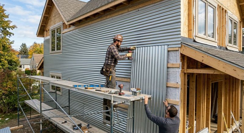 Tin Siding Installation in Henry County, GA