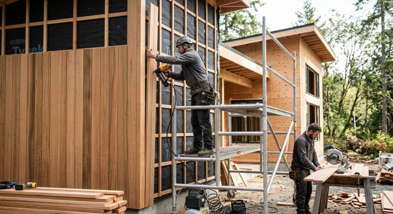 Wood Cladding Installation in Griffin, GA