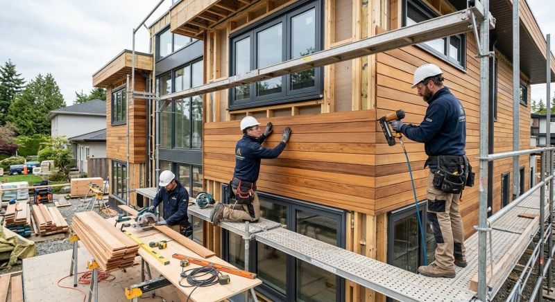 Wood Cladding Installation in Lovejoy, GA