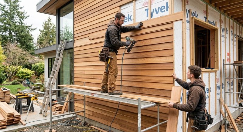 Wood Cladding Installation in Rockdale County, GA