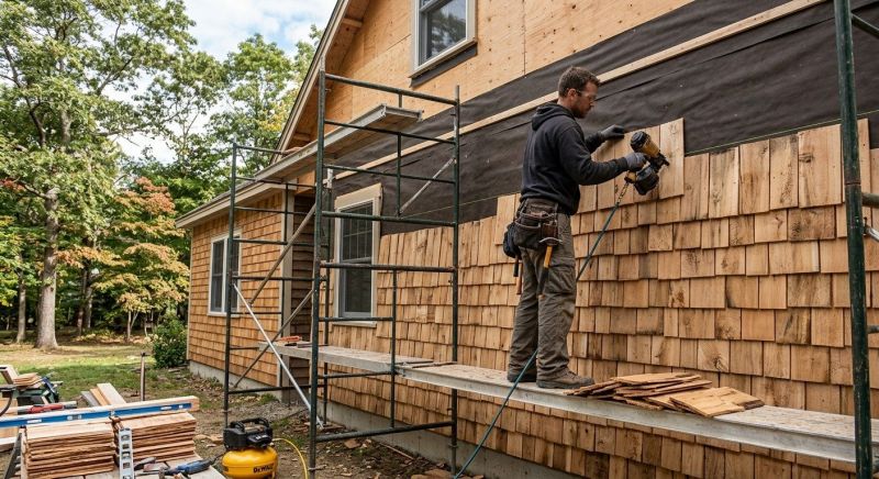 Wood Siding Installation in Dekalb County, GA