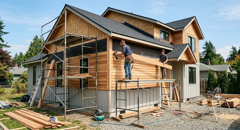 Wood Siding Installation in Jackson, GA
