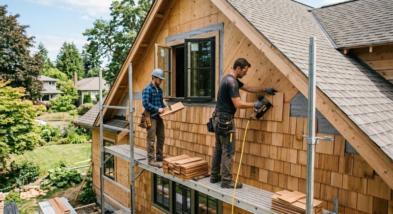 Wood Siding Installation in Union City, GA