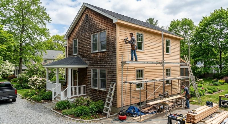 Wood Siding Replacement in Brooks, GA