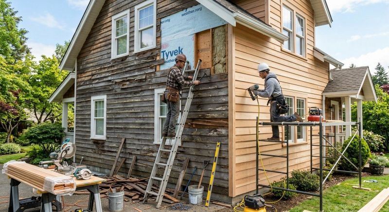 Wood Siding Replacement in Covington, GA