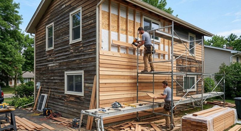Wood Siding Replacement in Fulton County, GA