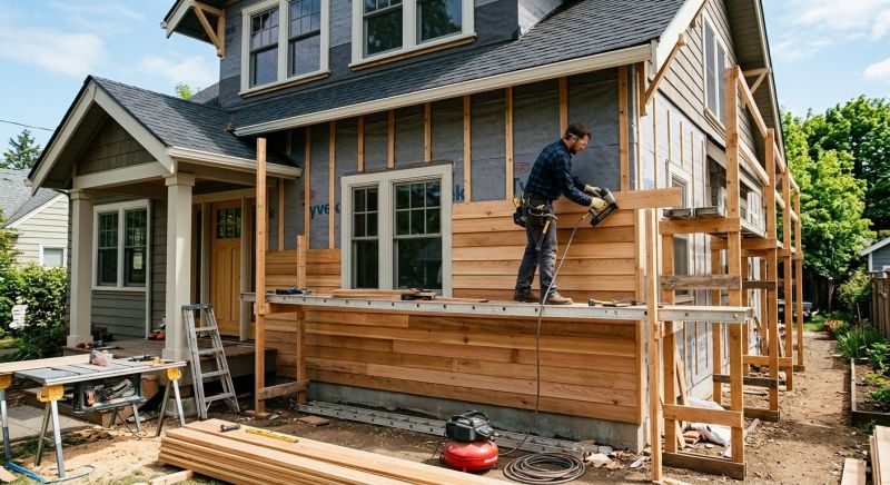 Wood Siding Replacement in Fulton County, GA