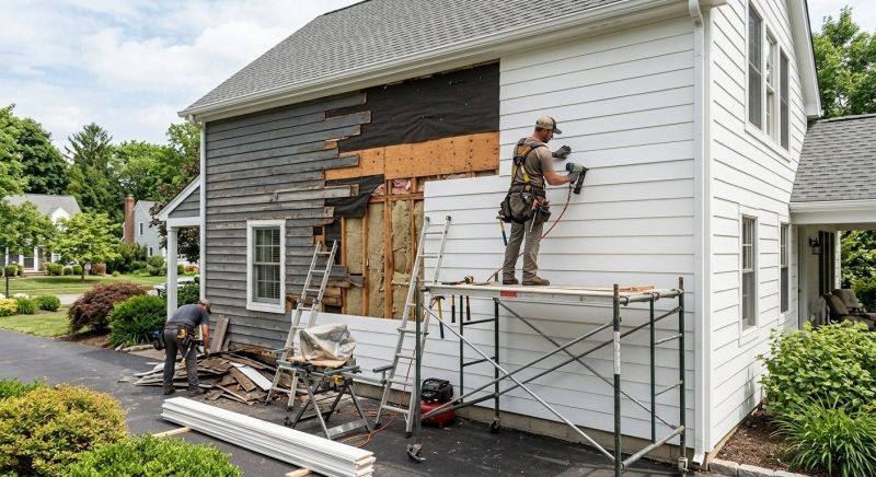 Board Siding Replacement