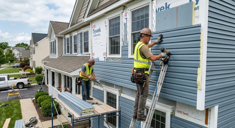 Insulated Siding Installation