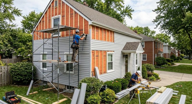 Thermal Siding Installation